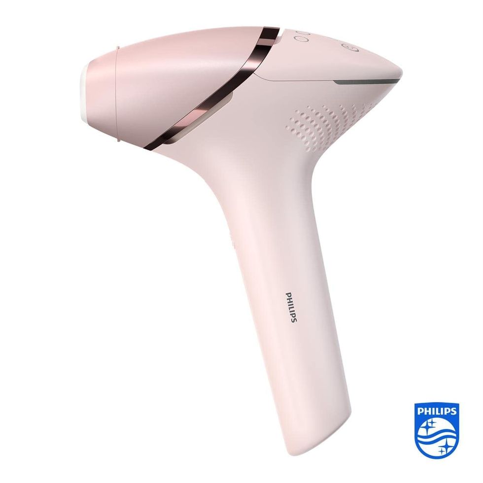 Philips Lumea IPL Hair Removal 9000 Series - Hair Removal Device with SenseIQ Technology, 4 Attachments for Body, Face, Bikini and Underarm, Cordless Use (Model BRI957/00)
