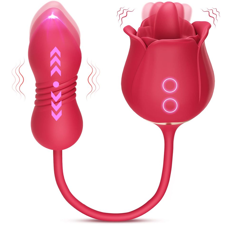 Rose Sex Toy Dildo Vibrator 