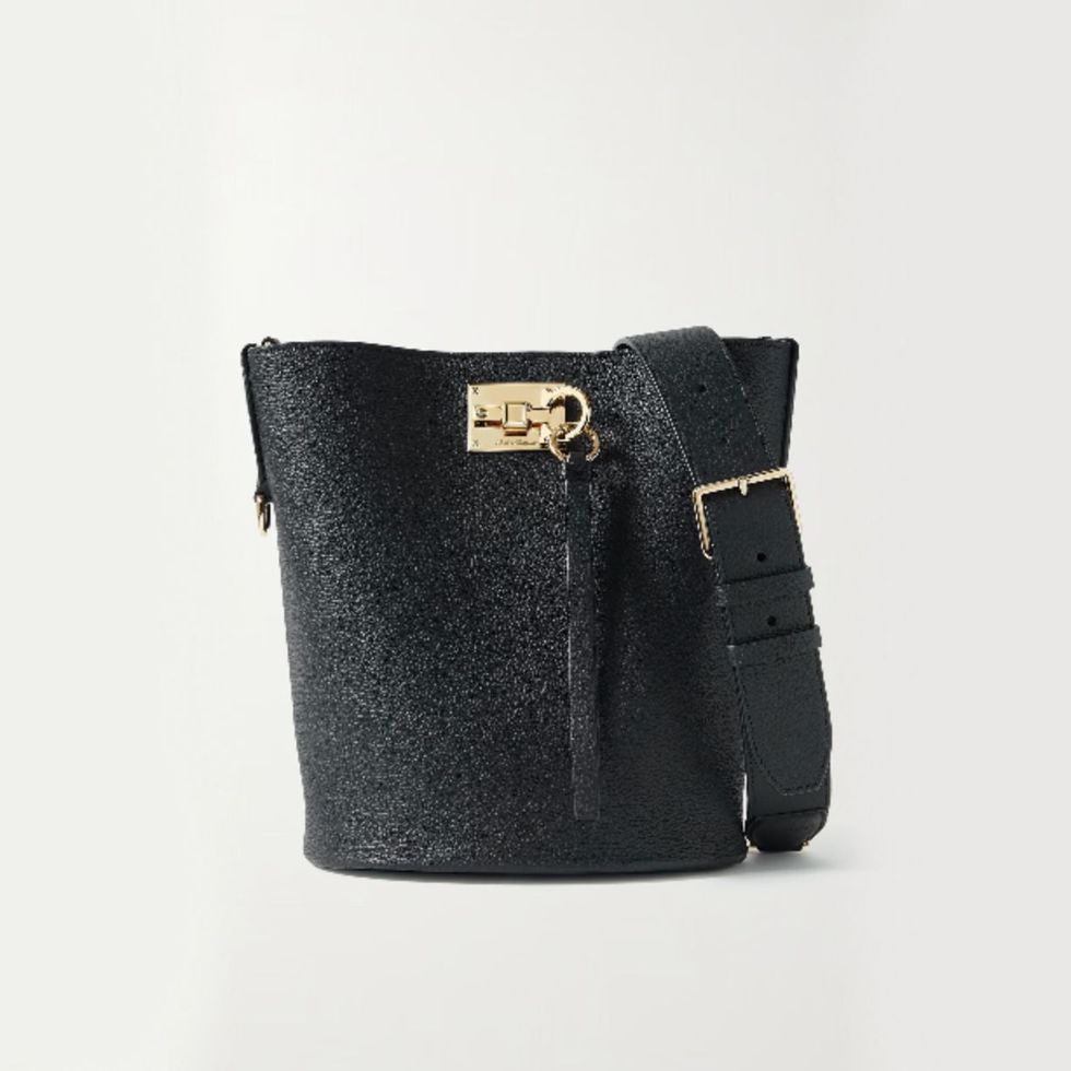 New Trendy Handbags For Women Leather Bucket Shoulder Bags Metal Chain  Crossbody Bag Luxury Fashion Designer Classic Versatile