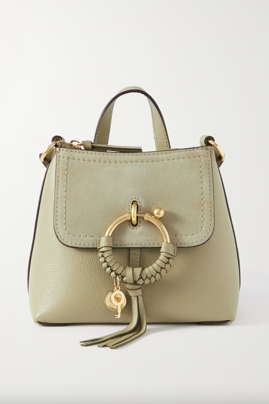 Tas ransel kulit bertekstur Joan Mini Suede Tas ransel kulit bertekstur Joan Mini Suede