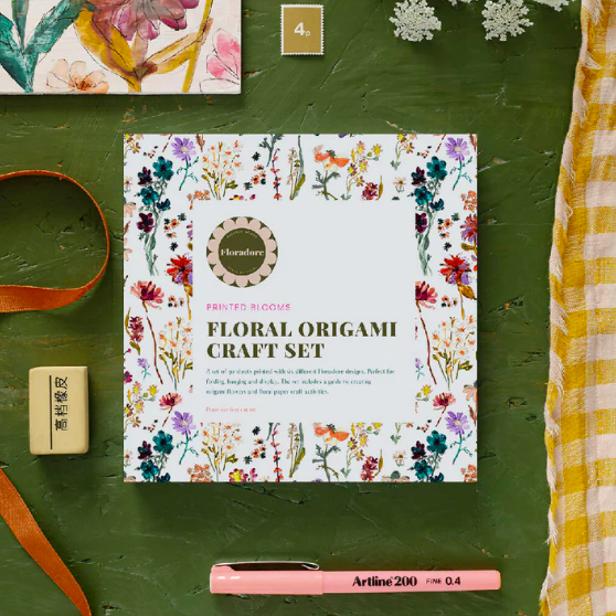 Floral Origami Craft Kit