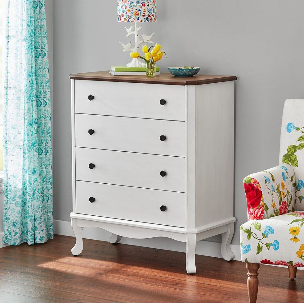 The Pioneer Woman 4-Drawer Dresser - White