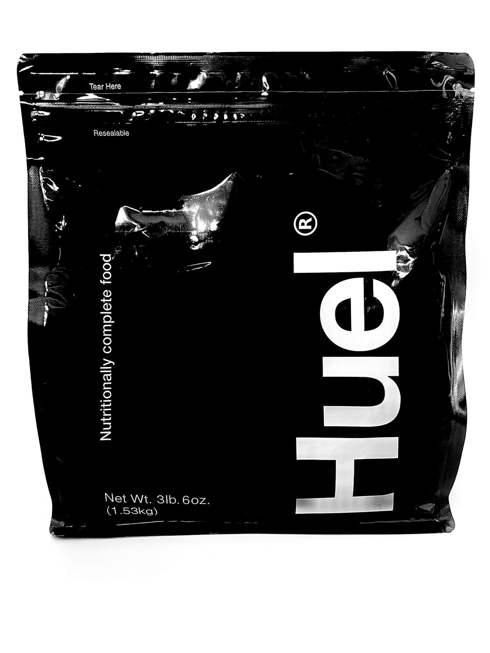 HUEL BRAND BLACK SHORT SLEEVE T-SHIRT LARGE MEAL REPLACEMENT POWDER  HUELIGAN
