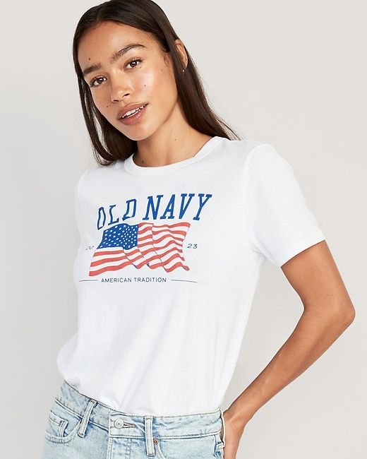 Matching "Old Navy" Flag T-Shirt 