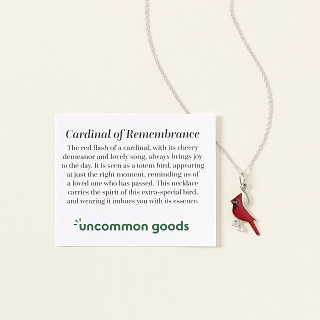 Cardinal of Remembrance Necklace