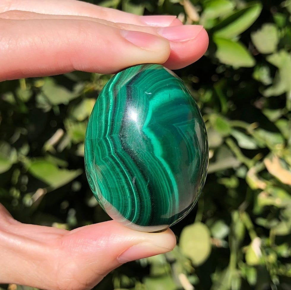 Malachite Egg Malachite Egg