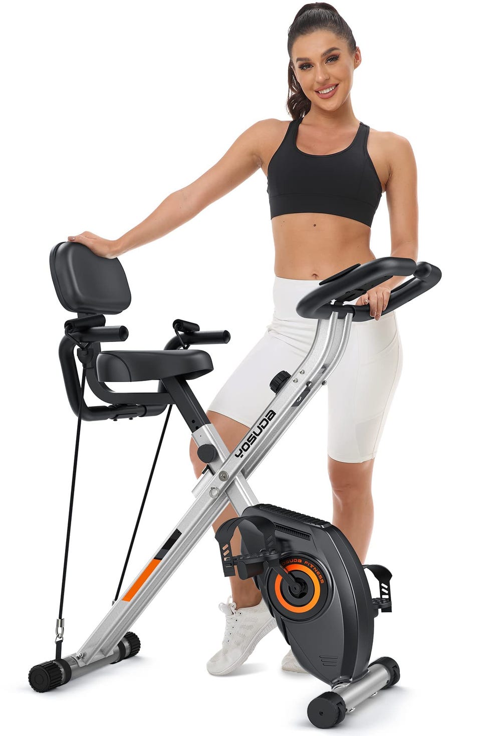 Folding Three-In-One Exercise Bike Folding Three-In-One Exercise Bike