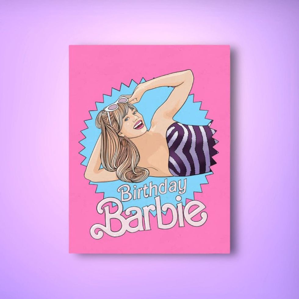 Barbie Birthday Greeting Card