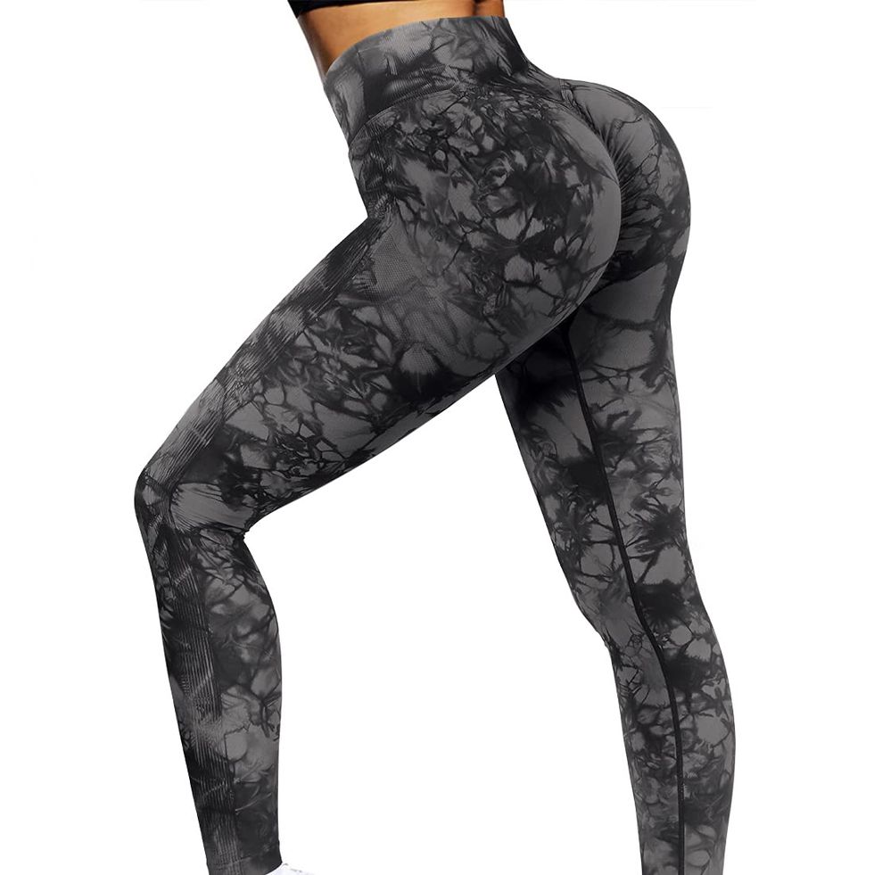 OMKAGI Leggings Sport Women Fitness Women Tights Workout Leggings with  Pocket High Waist Push Up Solid butt lifting Yoga Pants