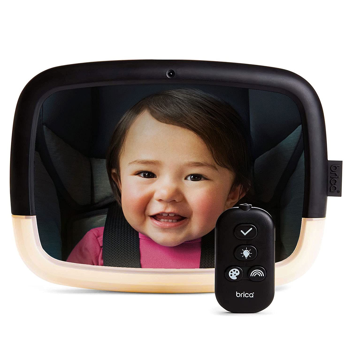 Brica night light clearance baby in sight mirror