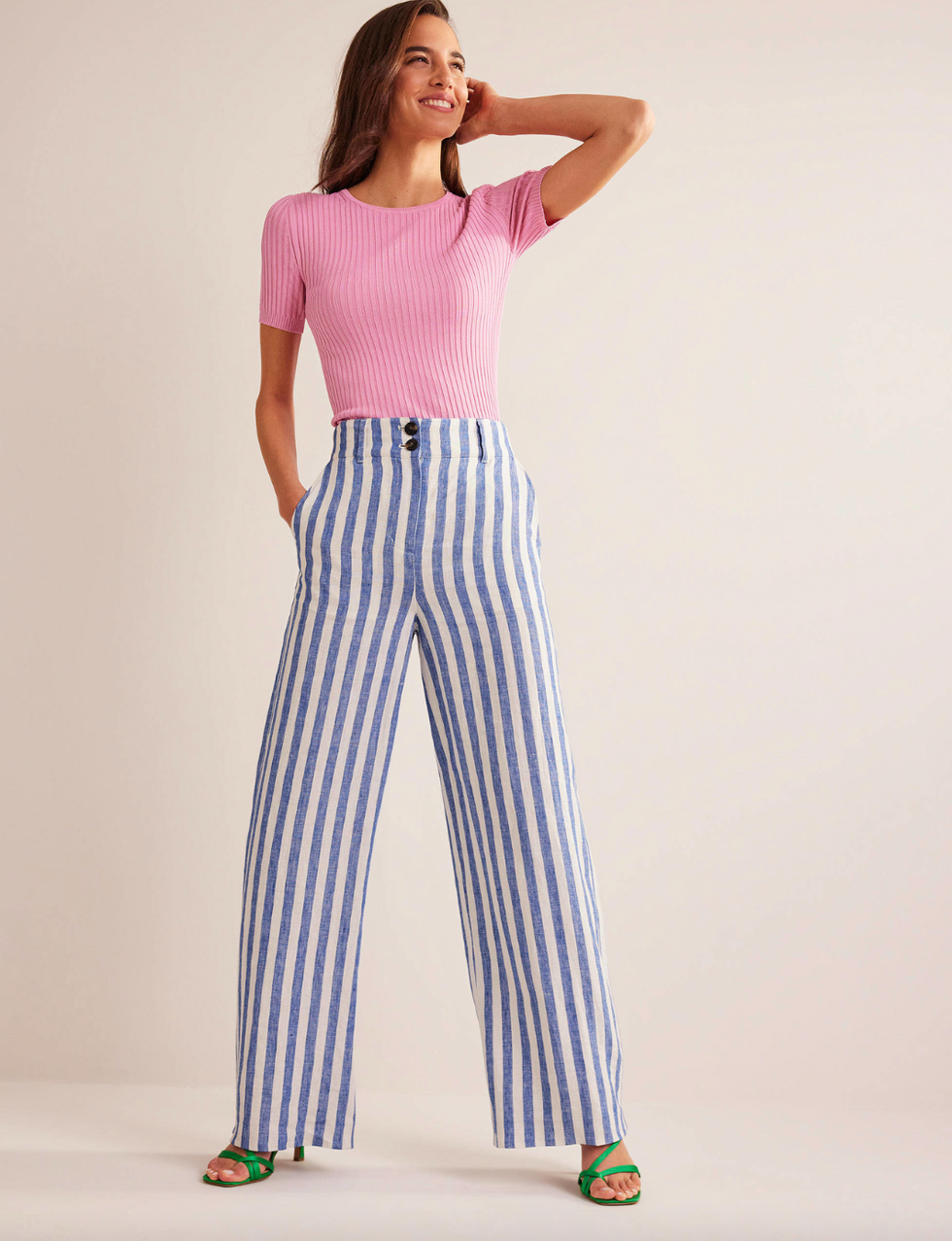 Boden deals linen trousers