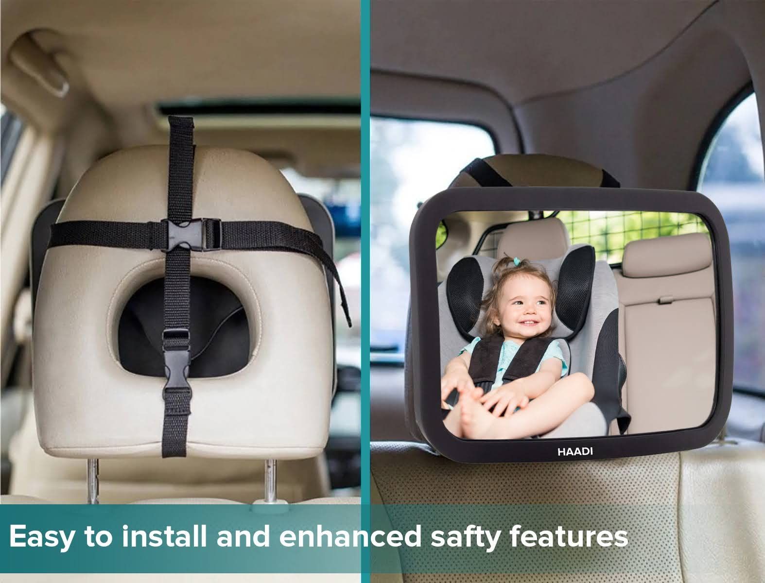 Car seat mirrors outlet safe