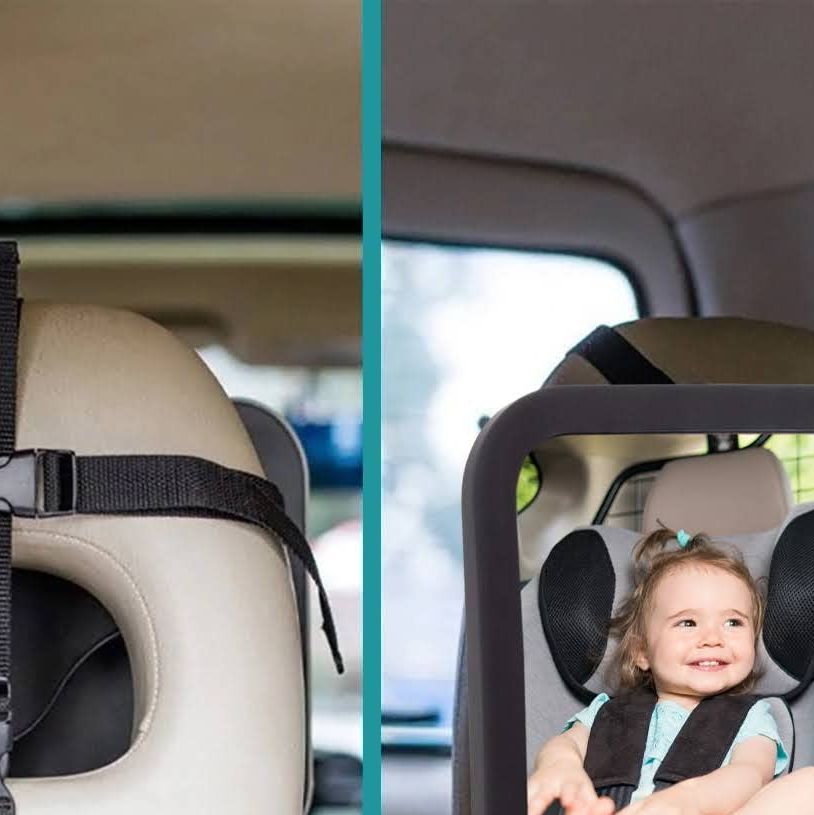 Baby Rear Facing Mirrors Adjustable Car Baby Mirror Safety Car Back Seat  View Mirror for Kids Child Toddler Infant Seat Mirror