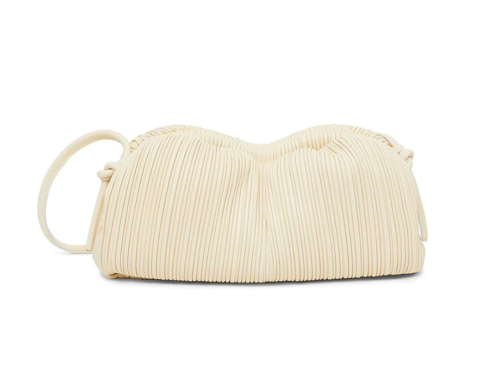 Mansur Gavriel Cloud Pleated Leather Clutch