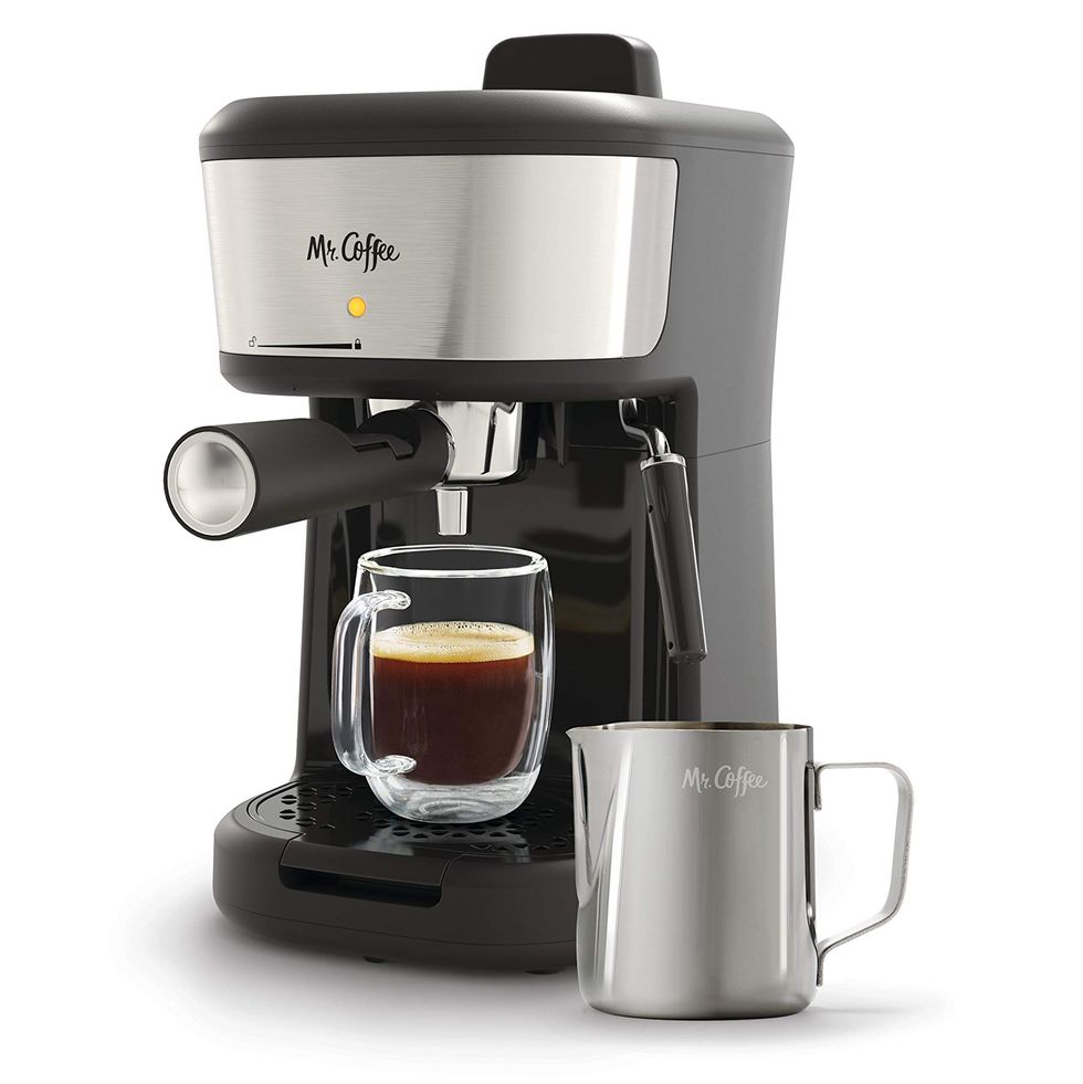 4-Shot Steam Espresso, Cappuccino, and Latte Maker