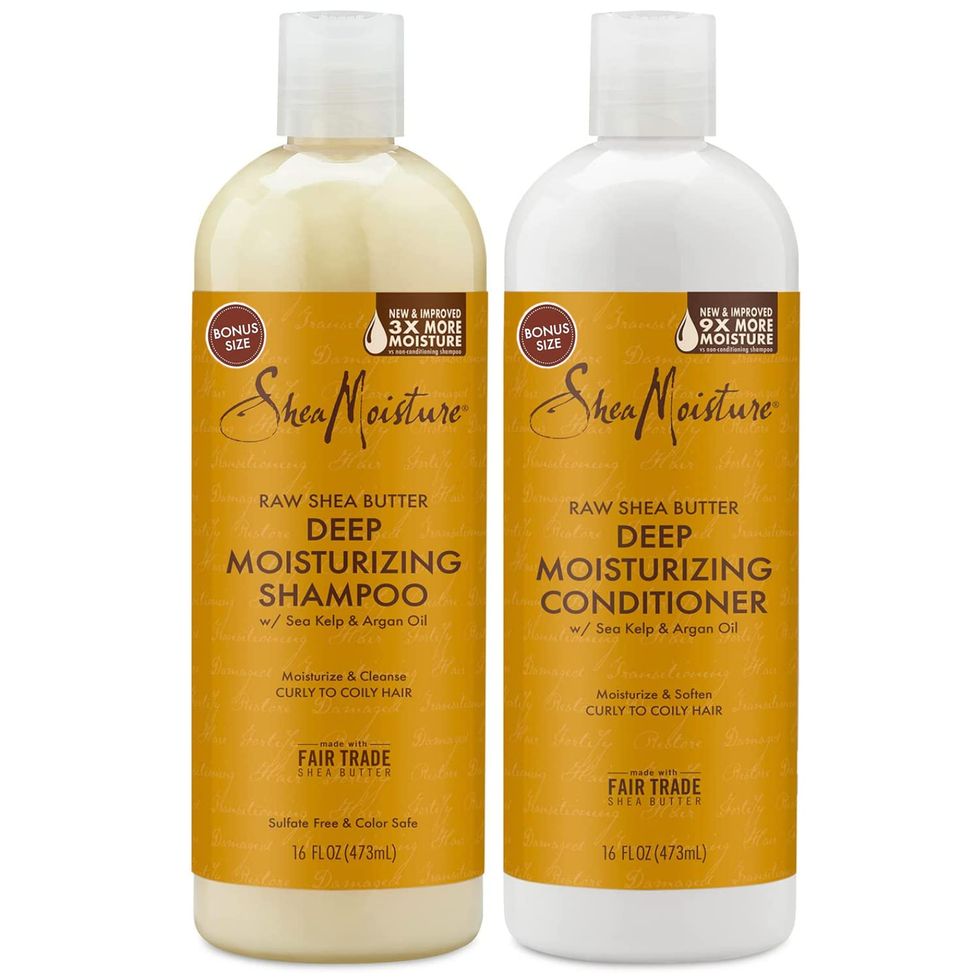 Raw Shea Butter Shampoo and Conditioner Set