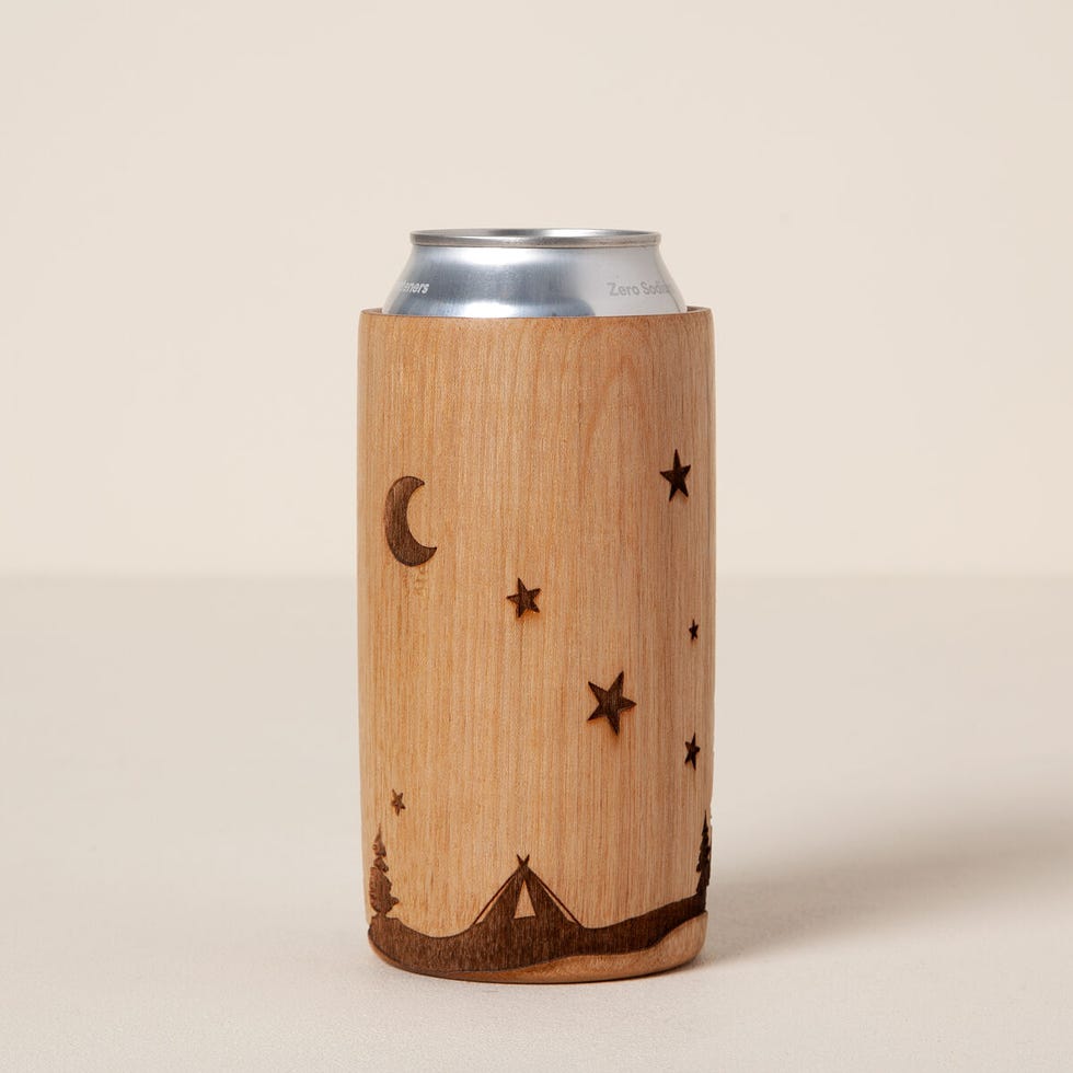 Sip Under the Stars Wood Beer Chiller 