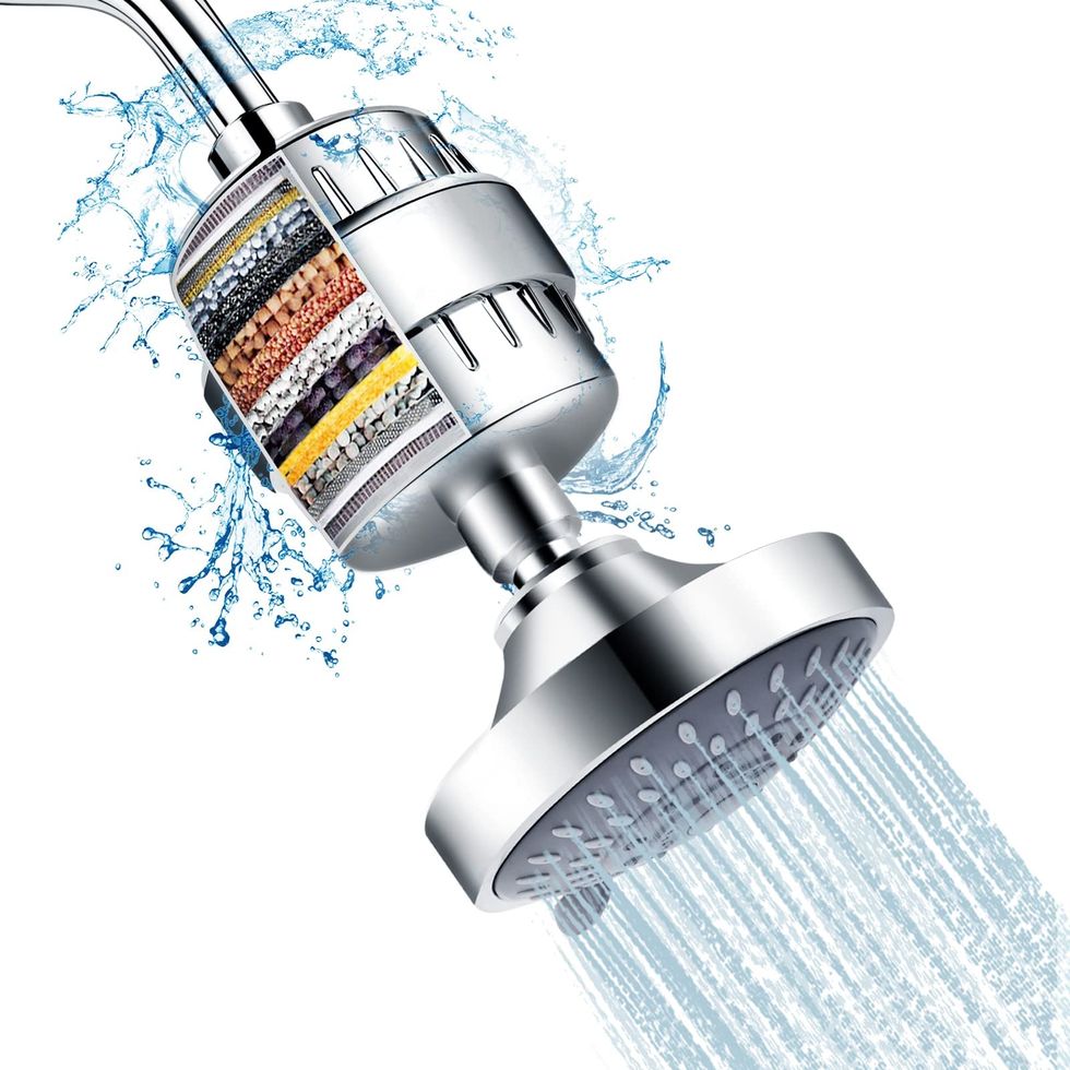 This Powerful Shower Head Filter Helps Improve Skin and Hair