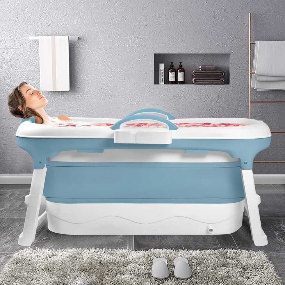 Comprar Bañera portátil de 3 estilos, bañera plegable, bañera de agua para  exteriores/interiores, bañera de Spa para adultos
