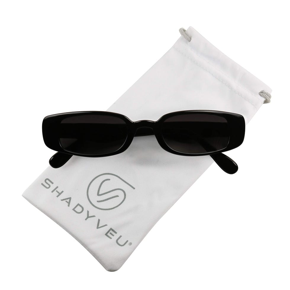 Slim Classic Rectangular Sunglasses