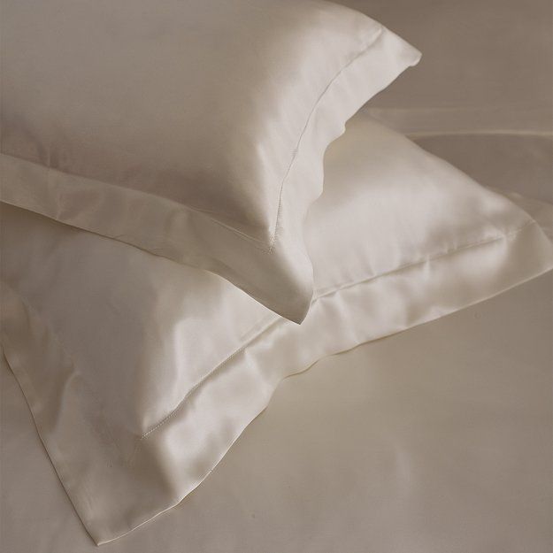 'Audley' pure silk pillowcase 