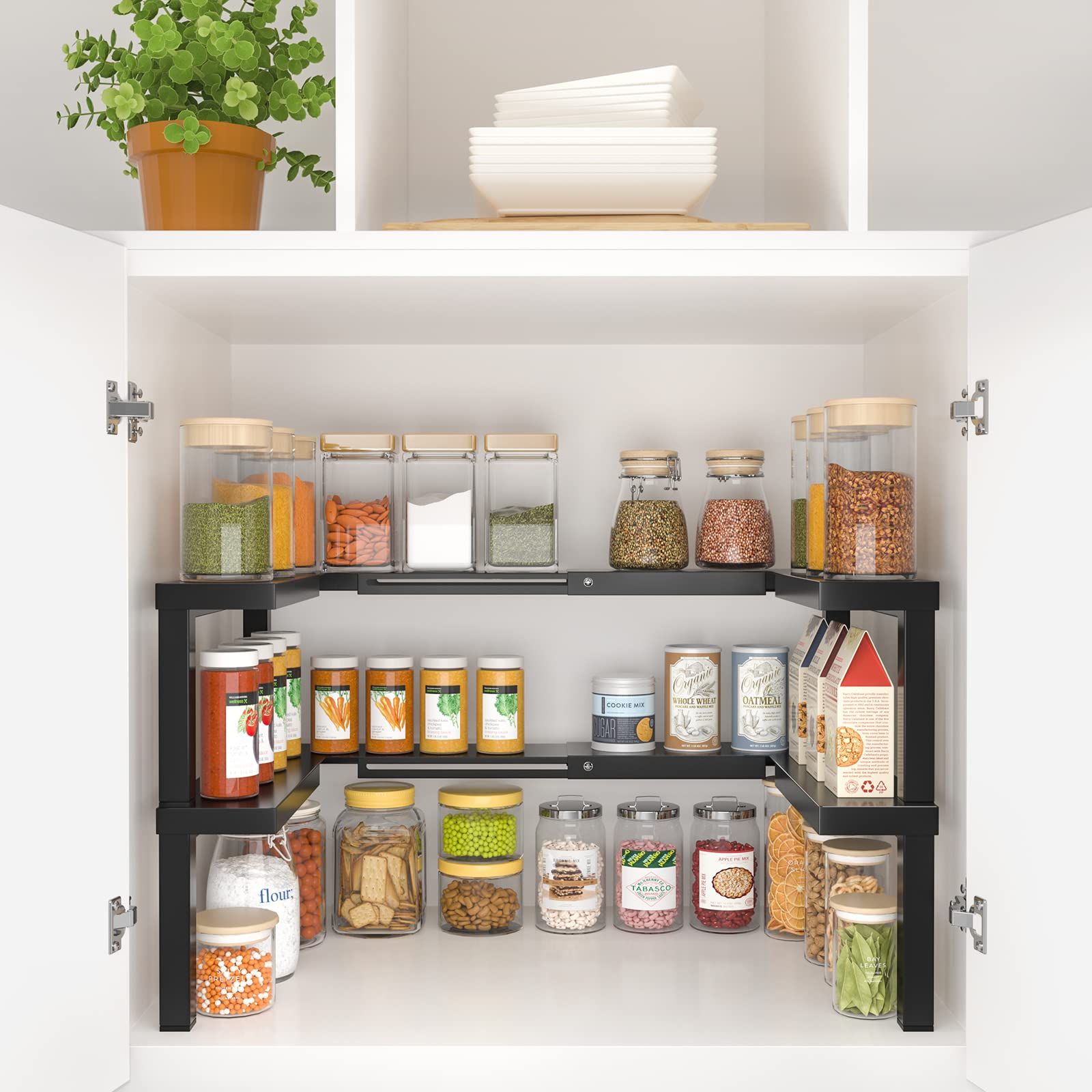 Spice cupboard 2025 storage ideas