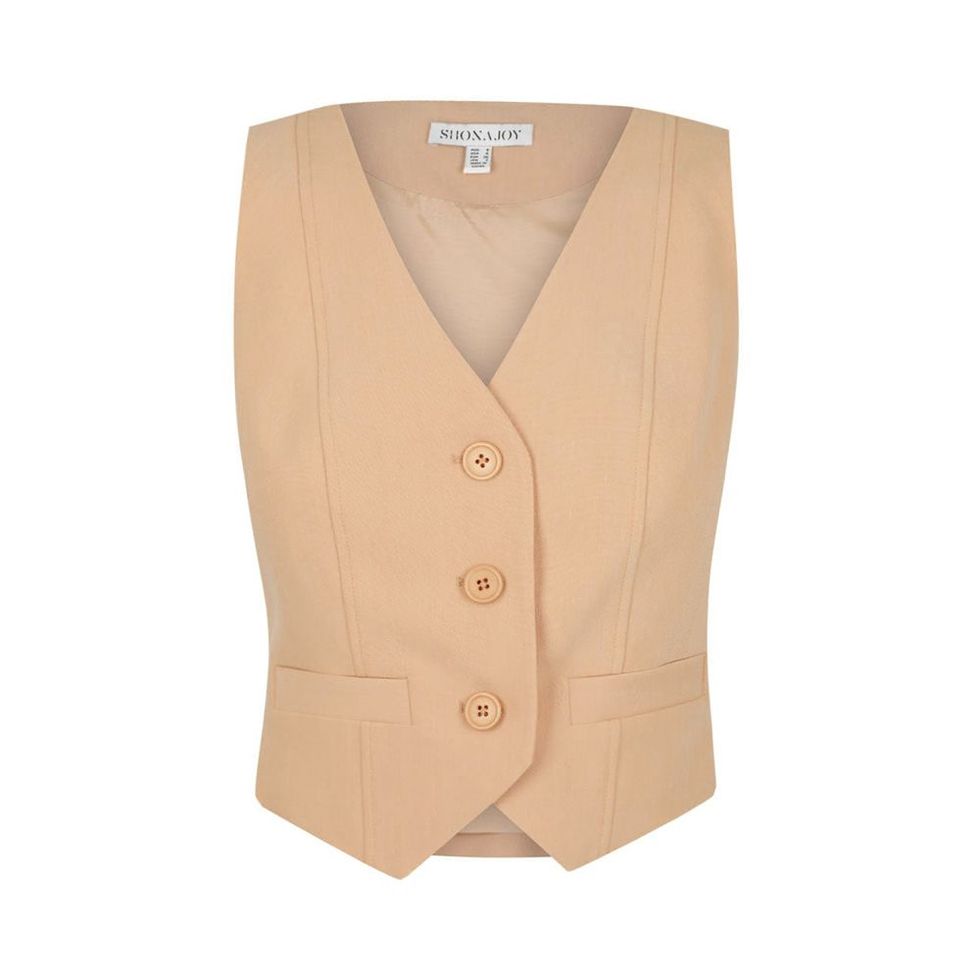 Irena Tailored Fitted Vest  