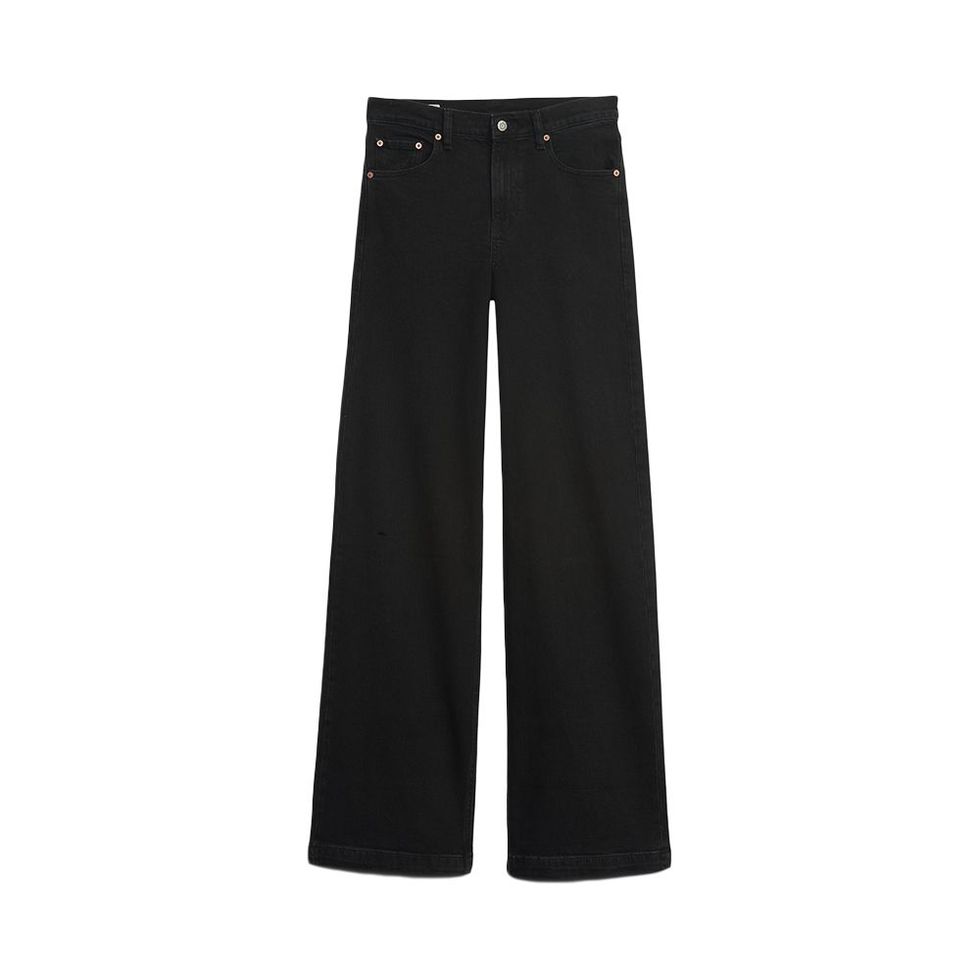 High Rise Stride Jeans with Washwell