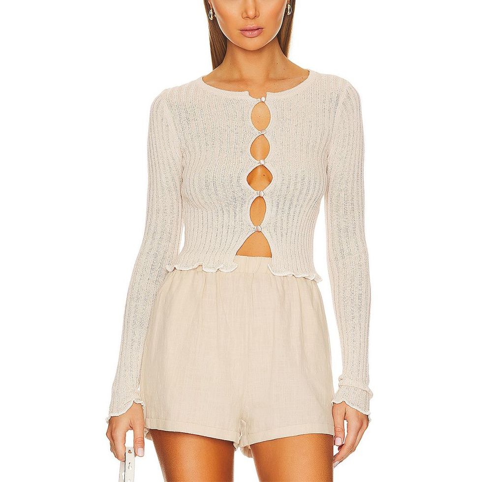 Casual one shoulder free people top for summer getaways from Zappos