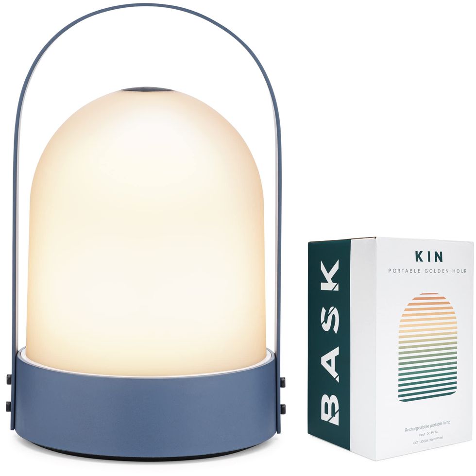 BASK KIN Portable Lantern Table Lamp  