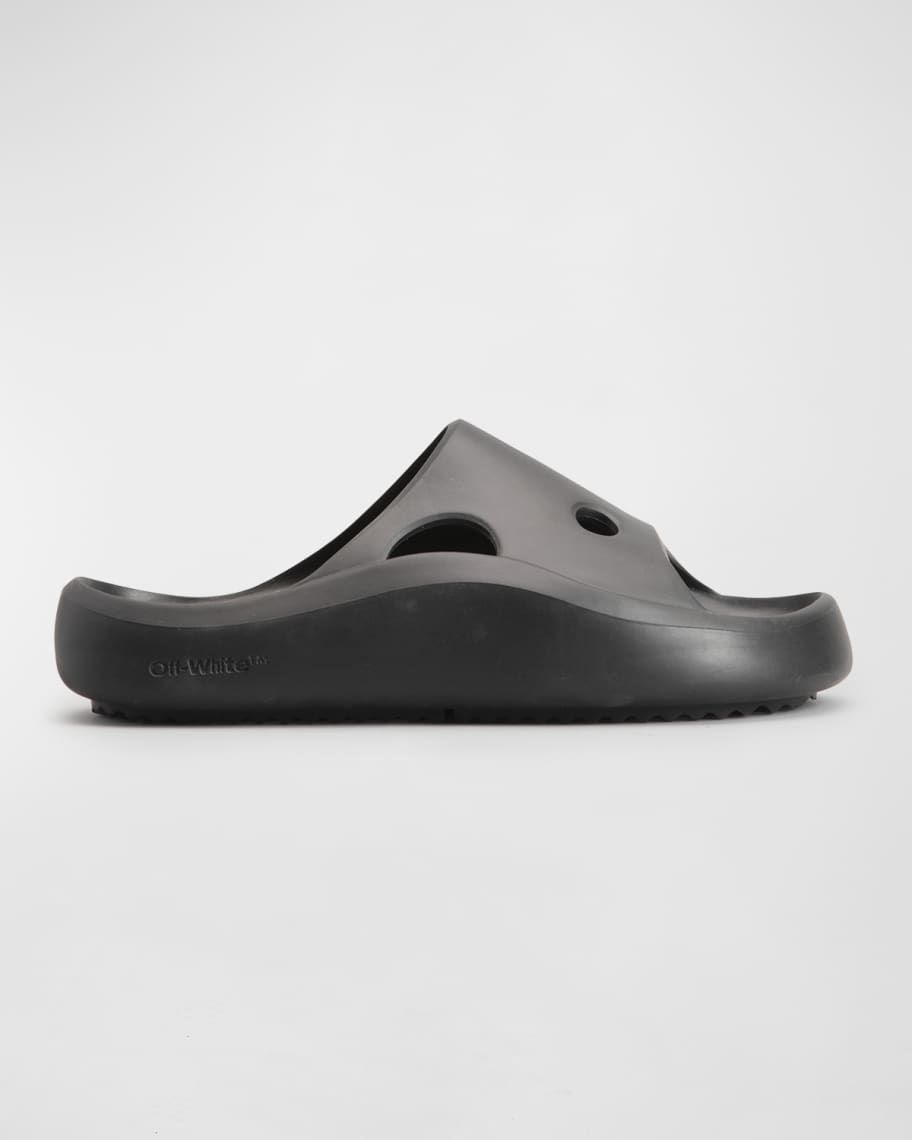 Rubber on sale slide sandals