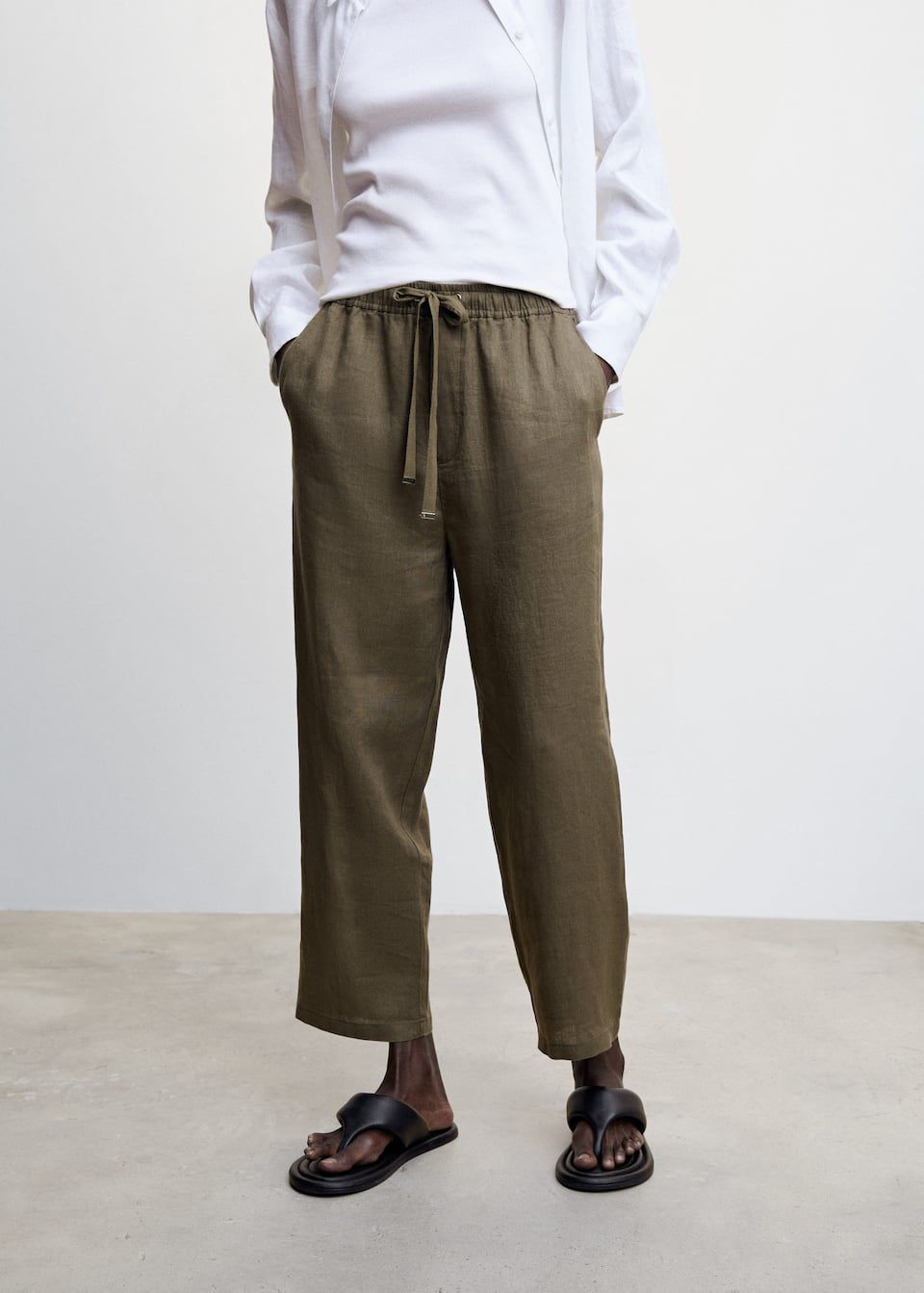100% Linen men's trousers – La Bottega degli Intrecci