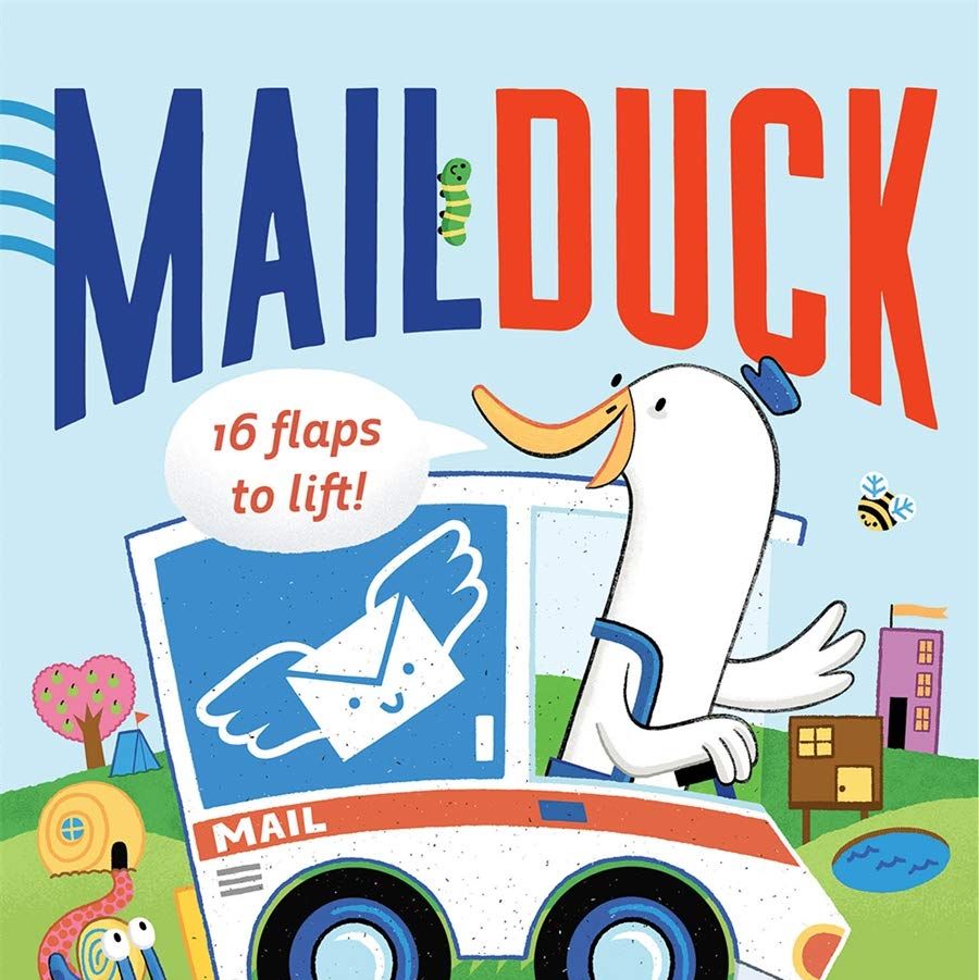 Mail Duck: A Book of Shapes and Surprises by Erica Sirotich