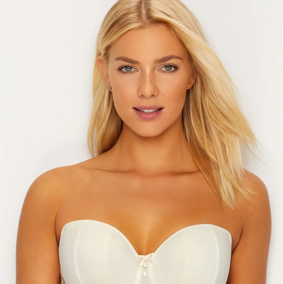 Luxe Strapless (Nude) by Curvy Kate - Strapless Bras