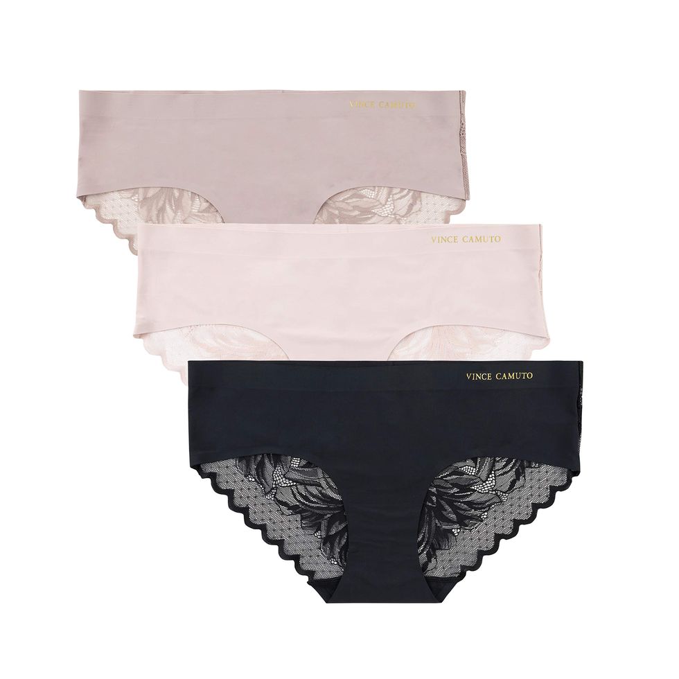 Vince Camuto Women's No Show Seamless Bikini Panty 3 Pack