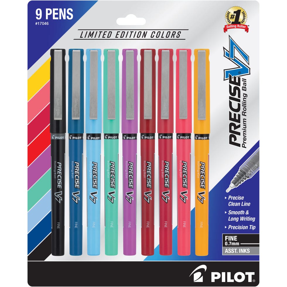 Precise V7 Stick Liquid Ink Rolling Ball Stick Pens