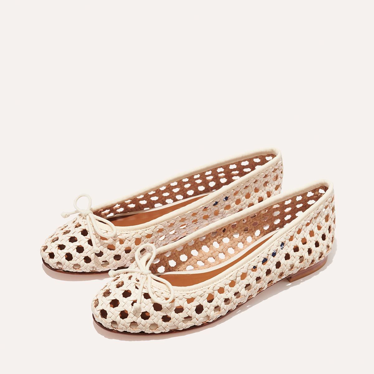 Woven hot sale ballet flats