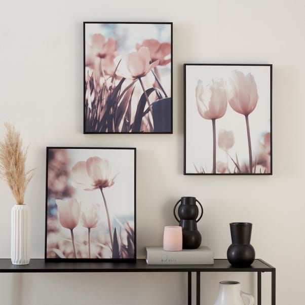 Set of 3 Photographic Tulip Prints