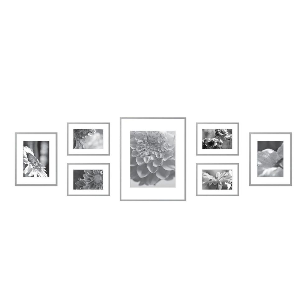 Metal Picture Frame - Set of 7