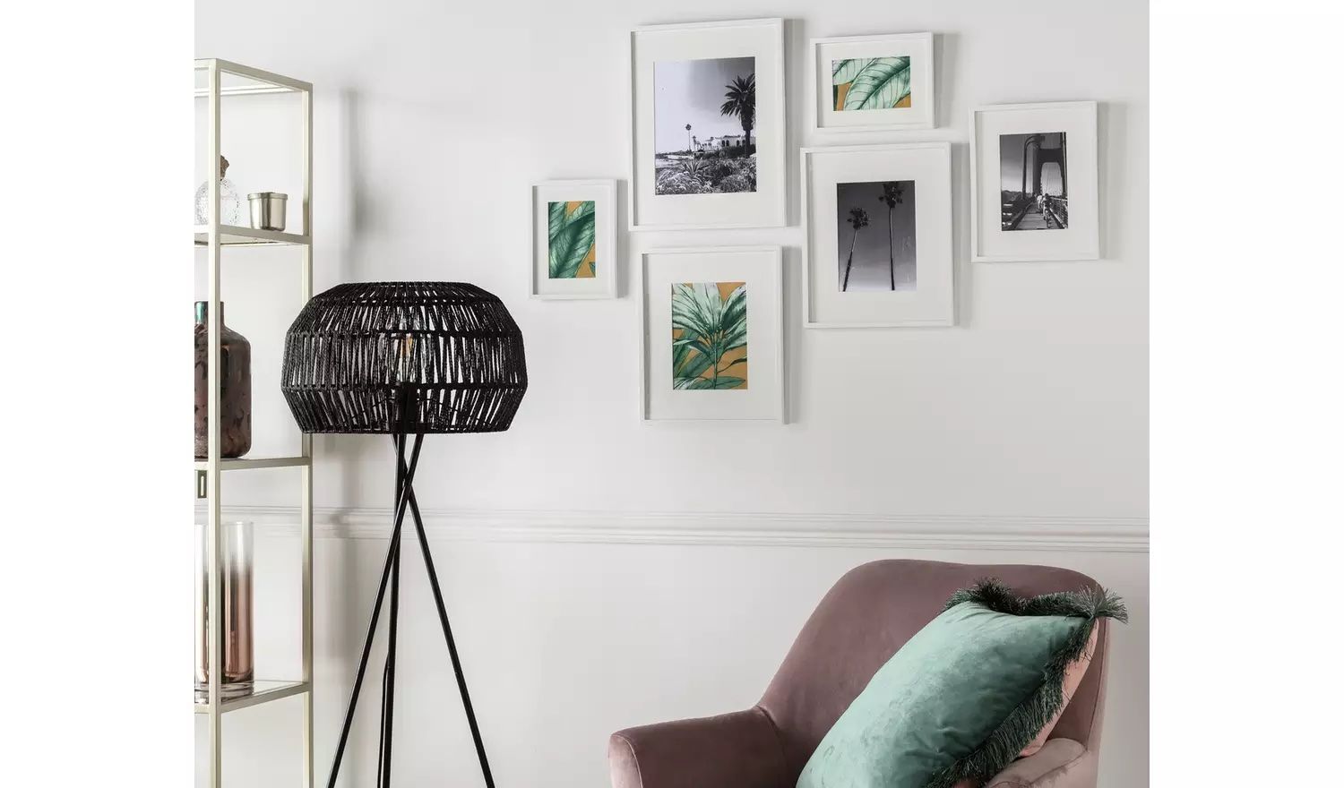 Ways to put shop pictures on wall