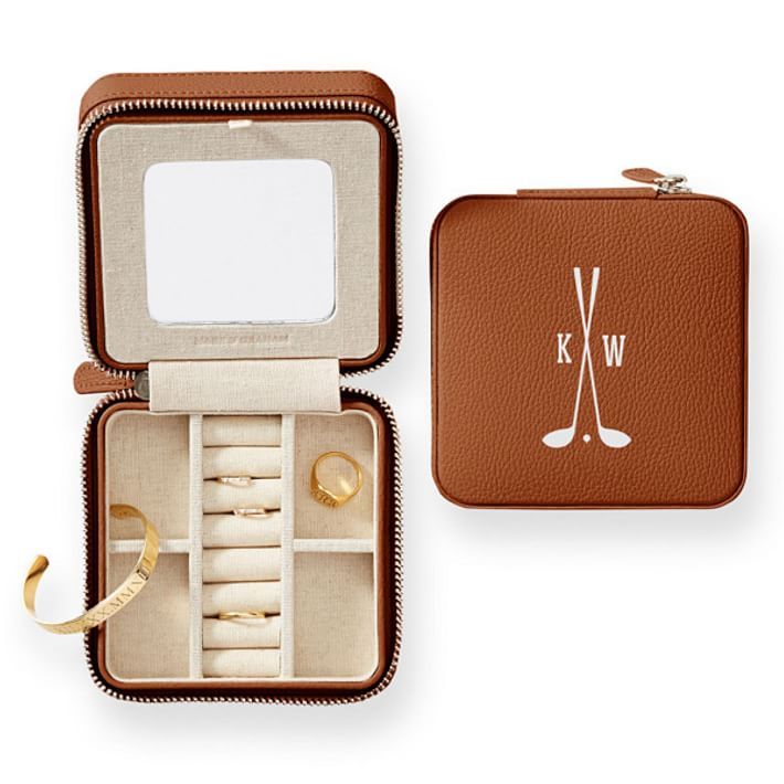 2) Louis Vuitton Monogram travel jewelry cases