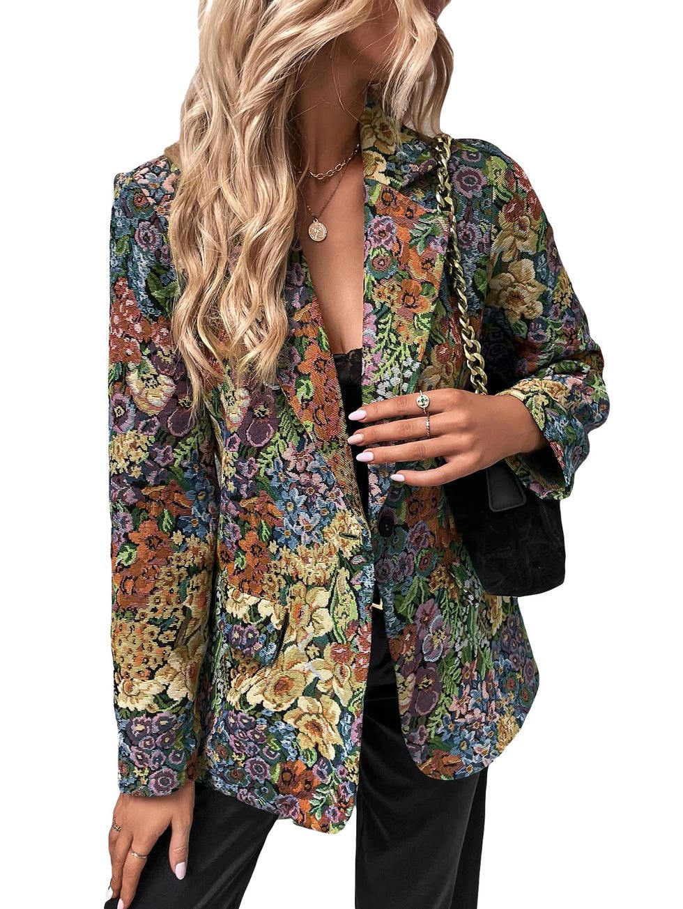 Floral Blazer