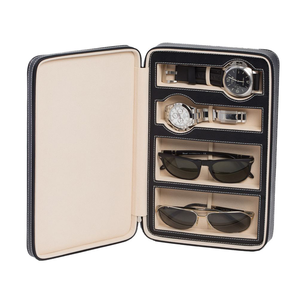 Watch and Sunglasses Travel Case