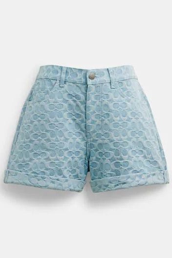 Signature Denim Shorts