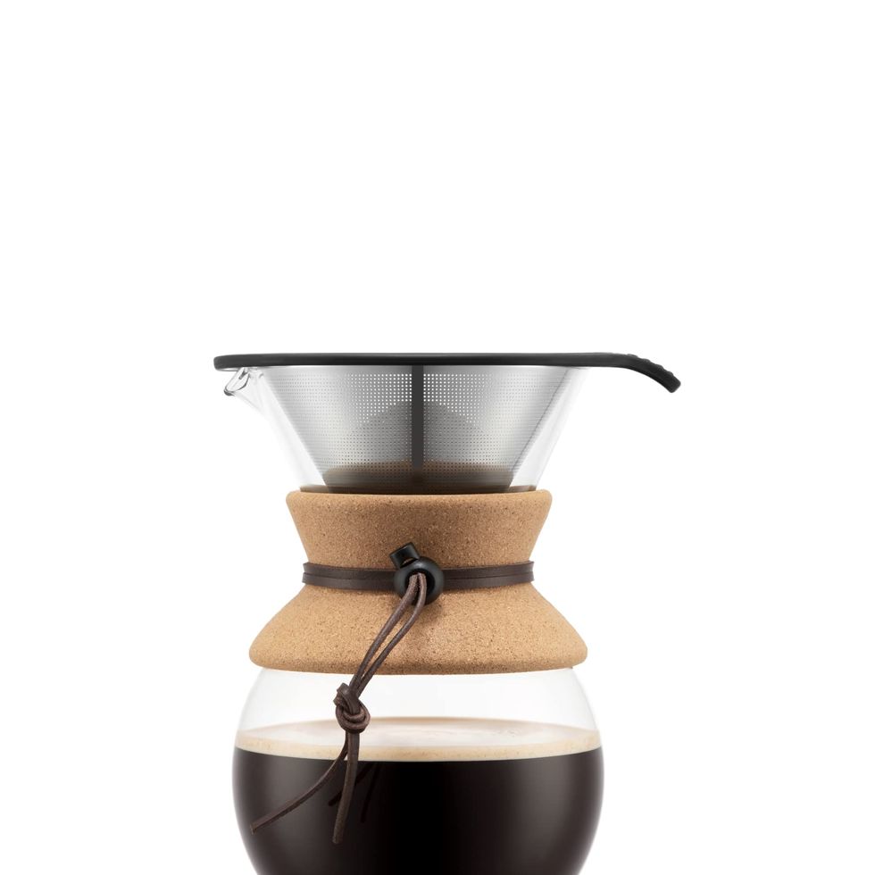 Pour Over Coffee Maker with Permanent Filter 
