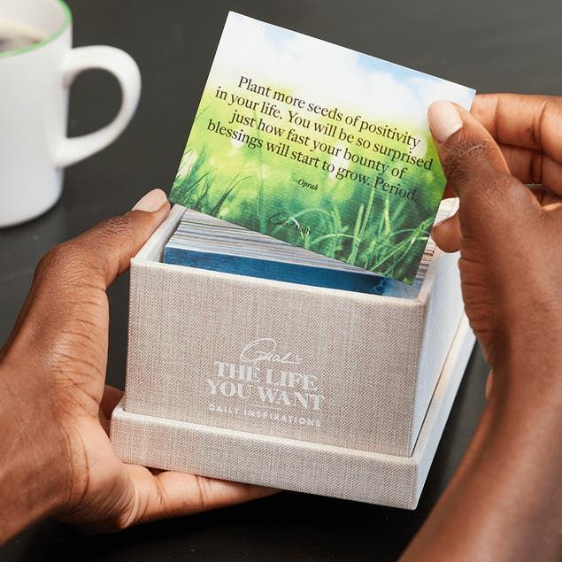 Oprah's The Life You Want™ Daily Inspiration Cards