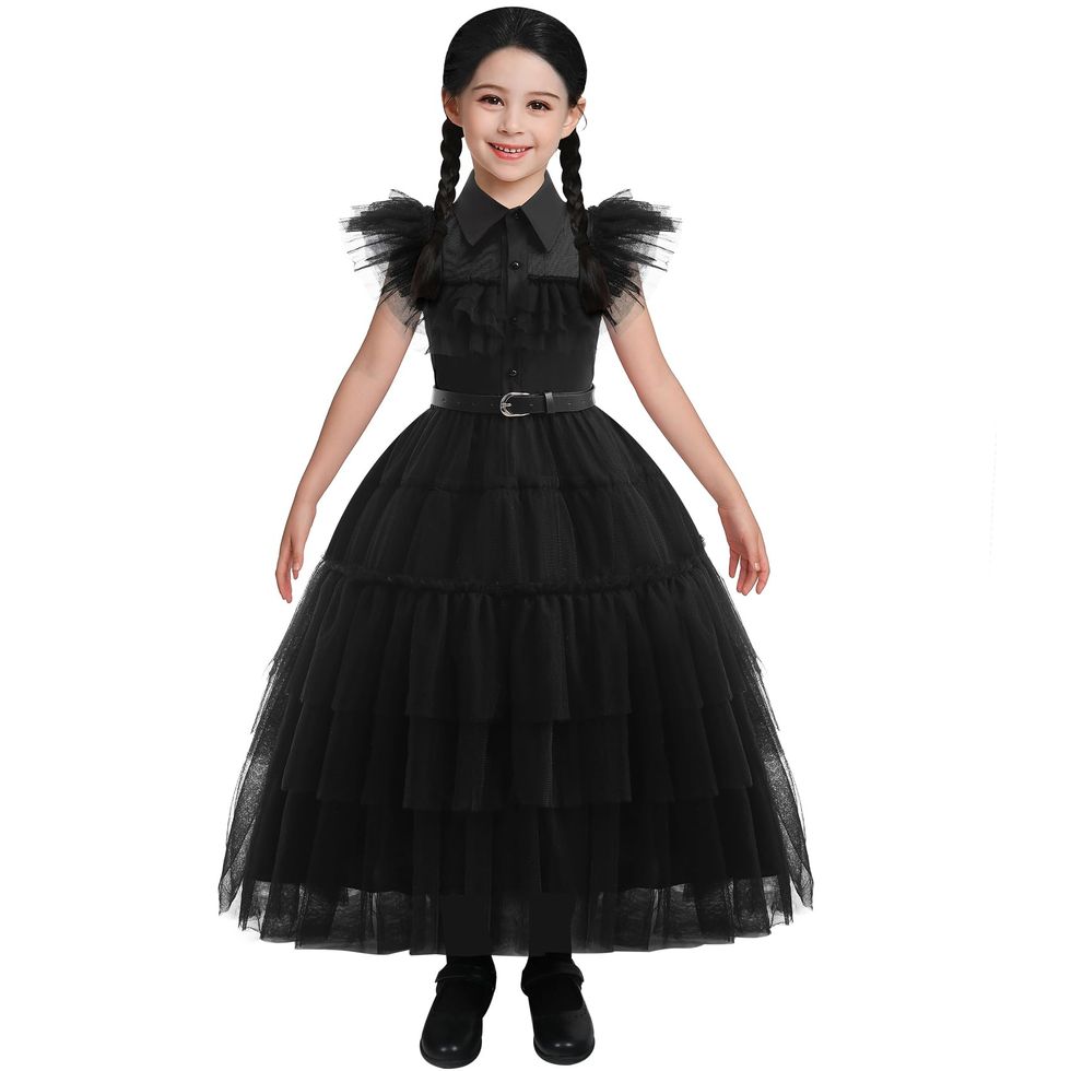 Wednesday Addams Costume Wednesday Prom Dress 