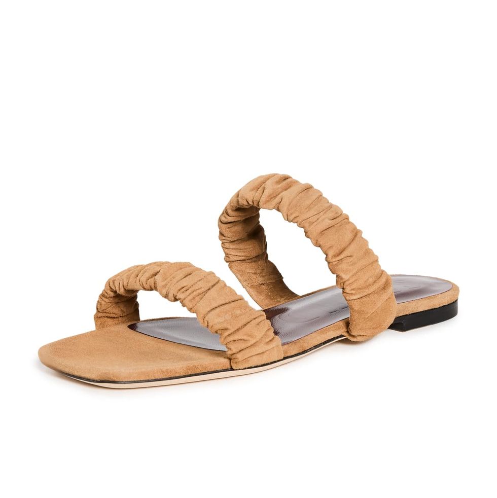 Maya Ruched Sandals