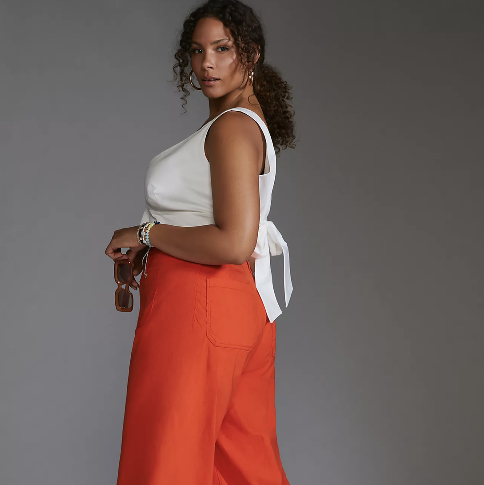 How To Wear Plus Size Wide Leg Pants & Where To Shop Them In Plus  Wide leg  pants outfit, Wide leg pants outfit work, Wide leg trousers outfit
