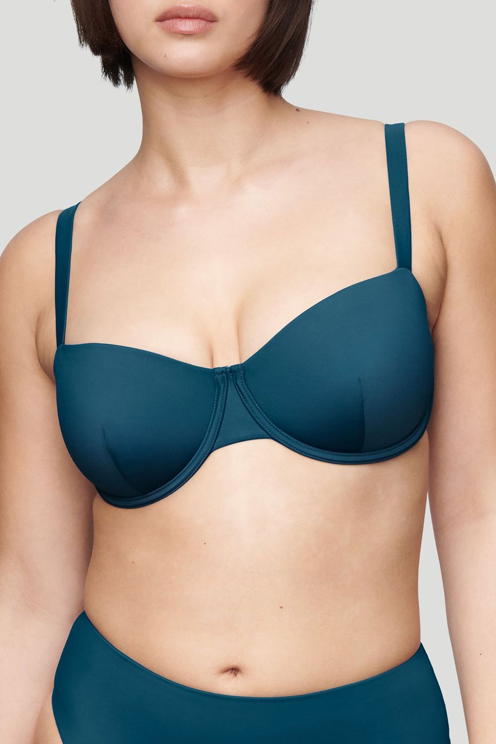 Black Moulded Underwire Bikini Top – Xandra Swimwear